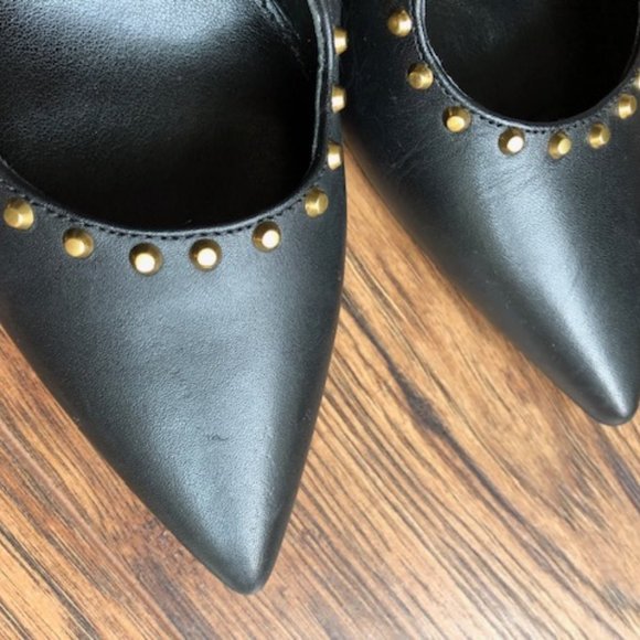 COPY - MICHAEL KORS Ava studded leather stiletto pumps, size 6 - Picture 10 of 10